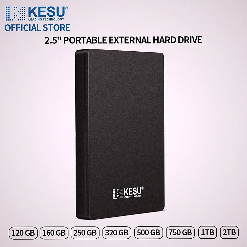 500GB 750GB 1TB External Portable 2.5" Hard Drive HDD,USB 3.0 Super speed PC PS4